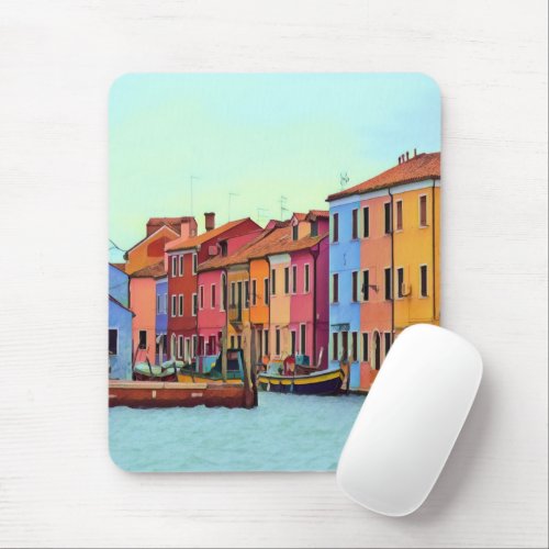 BURANO _ Venetian Lagoon Venice _ Burano Mouse Pad