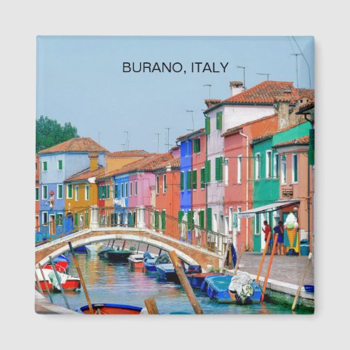 BURANO VENICE ITALY MAGNET MAGNET