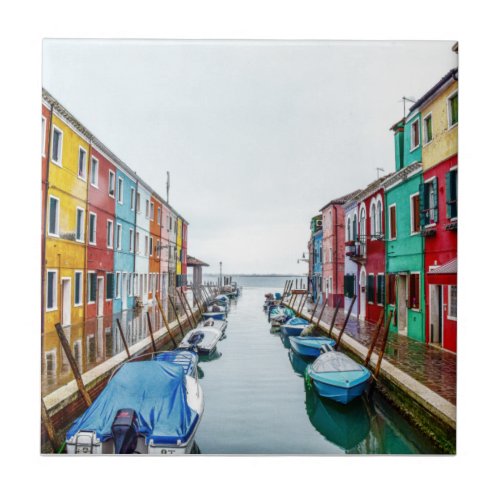 Burano Venice Metropolitan City of Venice Italy  Ceramic Tile