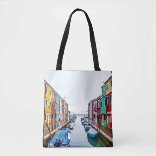 Burano Venice Metropolitan City of Venice Italy  Tote Bag