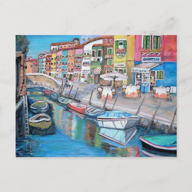 Burano, Venice - Postcard (Front)