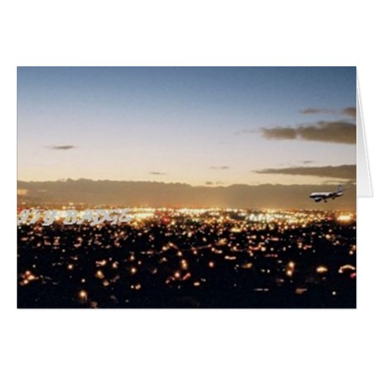 Burbank Nightscape Cards (Front Horizontal)