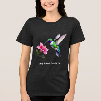 Burbank Pond Danville Qc Souvenir T-Shirt Tri-Blend Shirt