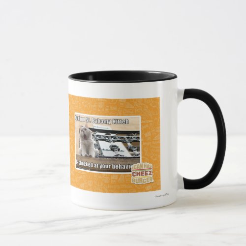 Burbon St Balcony Kitteh Mug