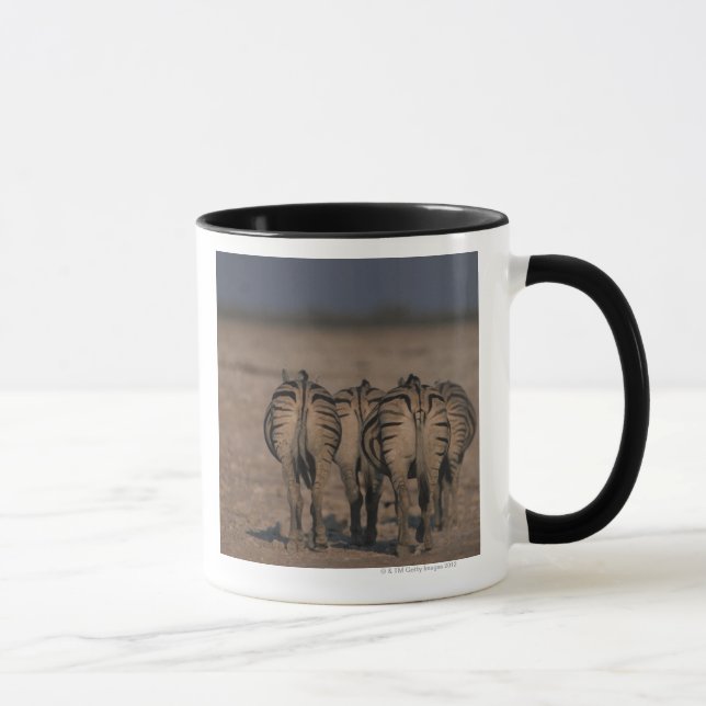 Burchell's Zebras Walking Mug (Right)