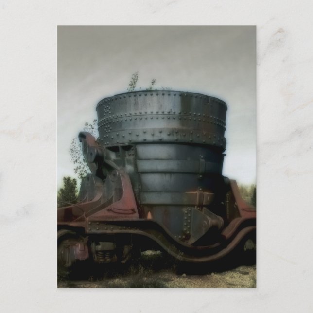 Burden Iron Works, Ladle - Postcard (Front)