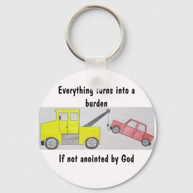 Burden Keychain (Front)