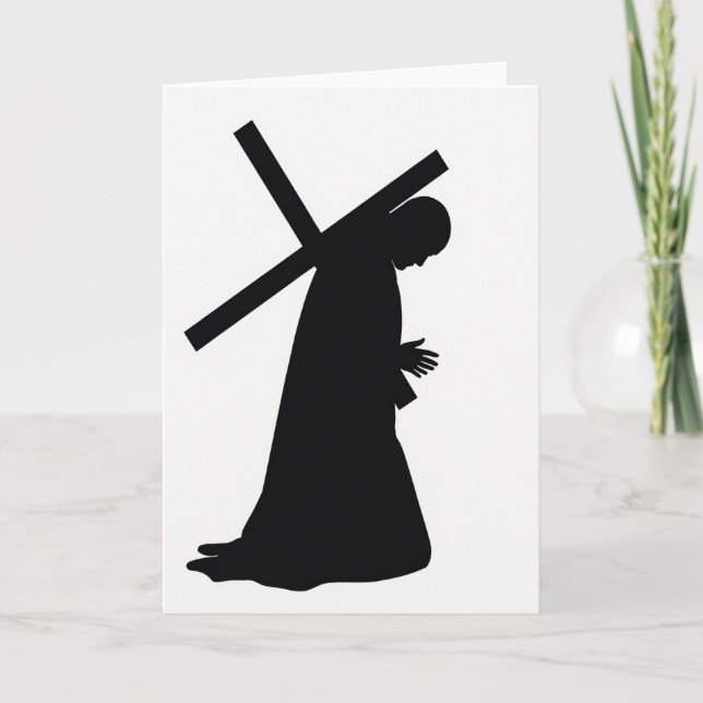 Burdened Silhouette Art Card (Front)