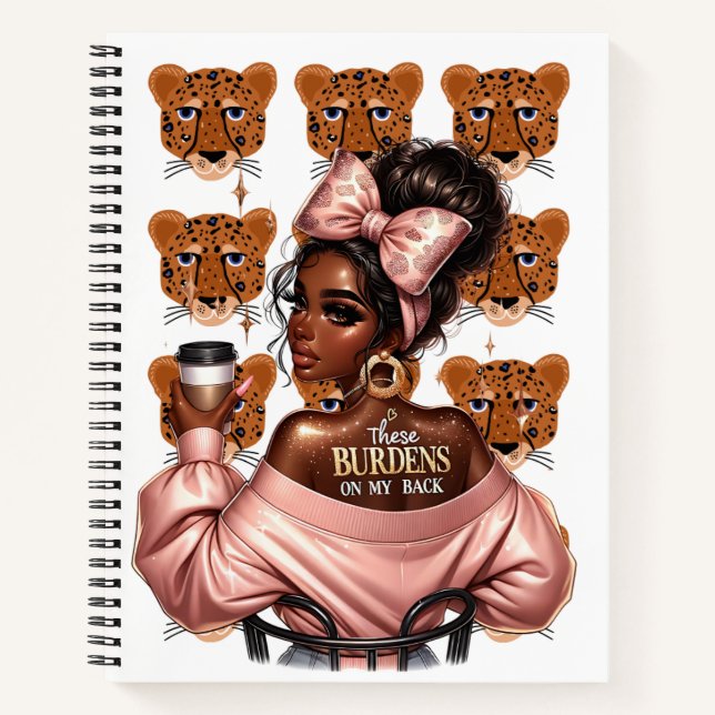 Burdens on my back  notebook (Front)