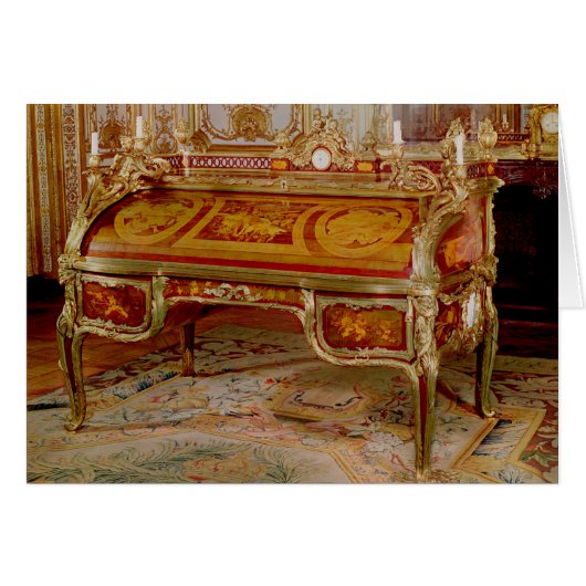 Bureau du Roi by Oeben and Riesener (Front Horizontal)