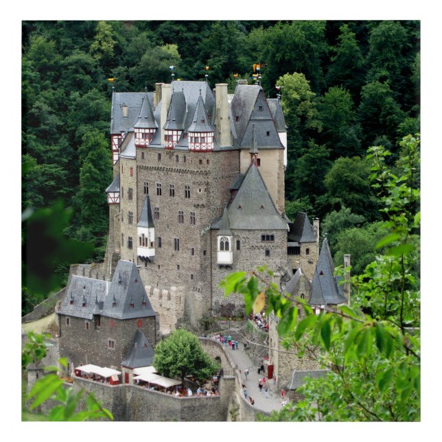 Burg Eltz castle, Germany Acrylic Print (Front)