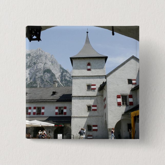 Burg Hohenwerfen Button (Front)