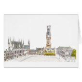 Burg Square. Bruges Belgium. (Front Horizontal)