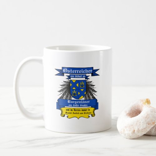 Burgenland Von Gottes Gnaden Wappen Austria Coffee Mug