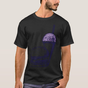Burger And A Grape Snow T-Shirt