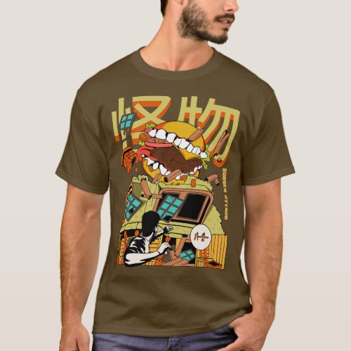 Burger Attack T_Shirt