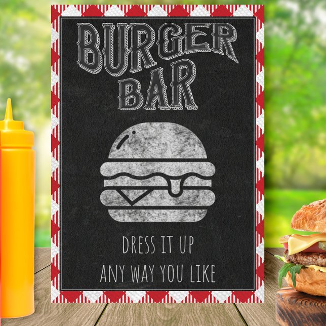 Burger Bar I Do BBQ Sign (Creator Uploaded)
