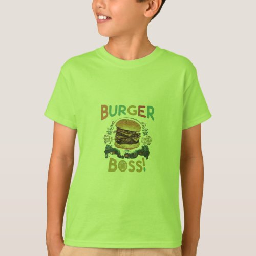 Burger boss T_Shirt