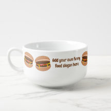 Burger Buns - Own Funny Slogan / Name Hamburgers