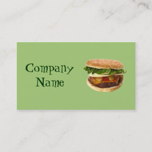 Burger Business Card