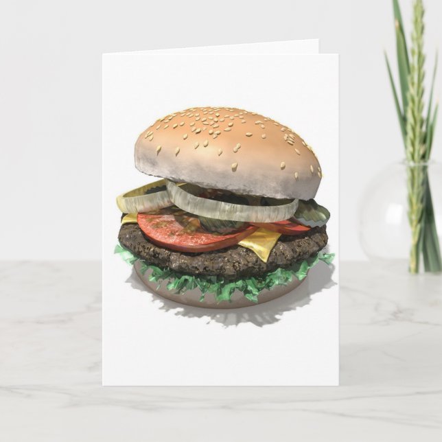 Burger Card (Front)