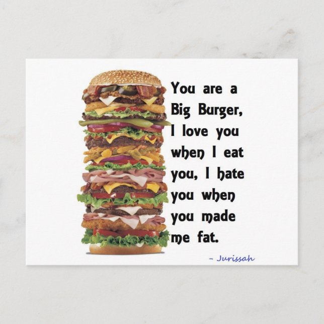 Burger Collection Postcard (Front)