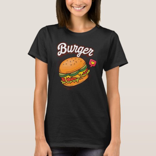 Burger Day for kids school costume Burger adult ki T_Shirt