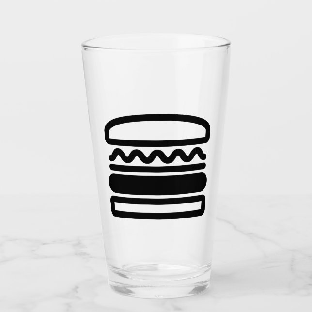 Burger Dreams Glass (Front)
