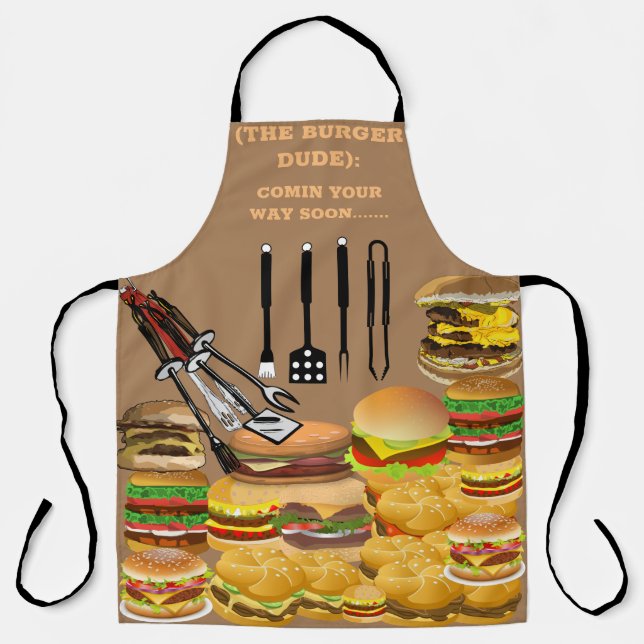 Burger Dude Apron (Front)