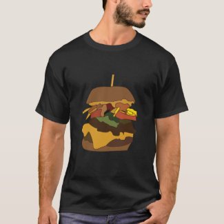 Burger Hamburger Burger Love Illustration