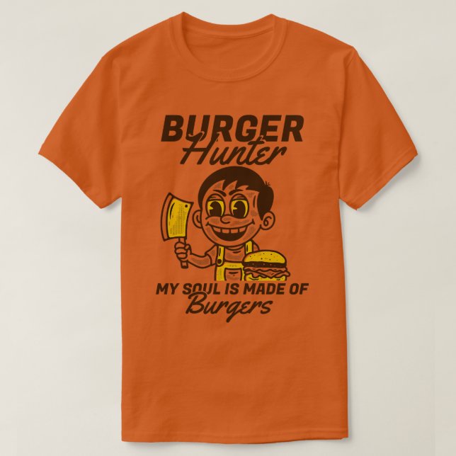 Burger Hunter T-Shirt (Design Front)