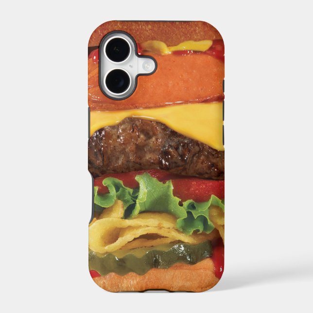 burger iphone case (Back)