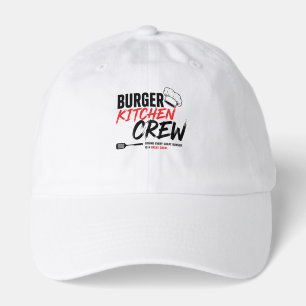 🍔 Burger Kitchen Creative Fast Food Restaurant Hat