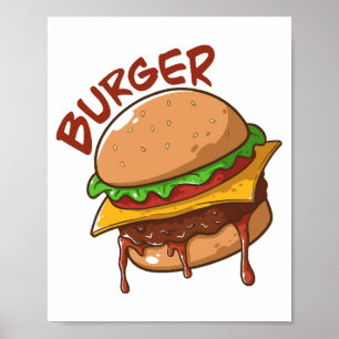 Burger Lovers Poster