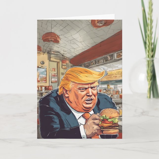 Burger Man Card (Front)