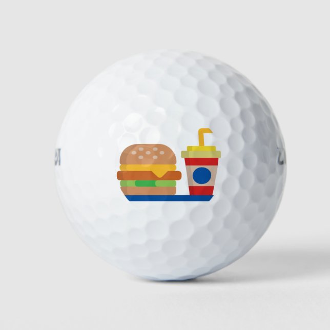 Burger Meal Golf Balls (Front)