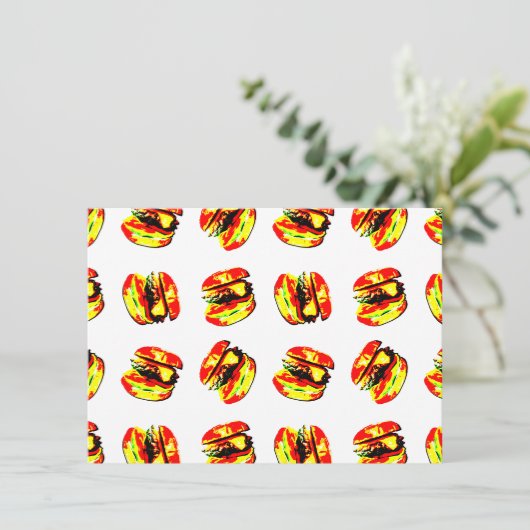 Burger Pattern (Standing Front)