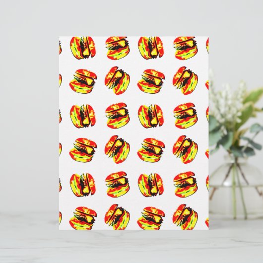Burger Pattern (Standing Front)