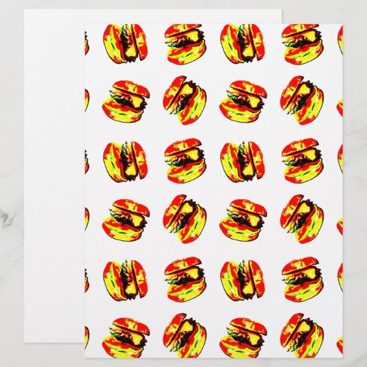 Burger Pattern (Front/Back)