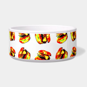 Burger Pattern Bowl