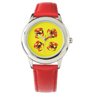 Burger Pattern Watch