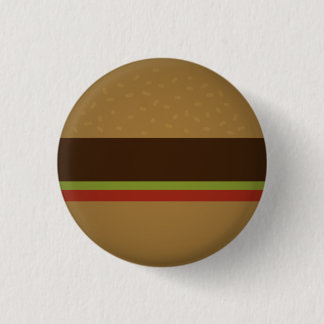 Burger Pinback Button