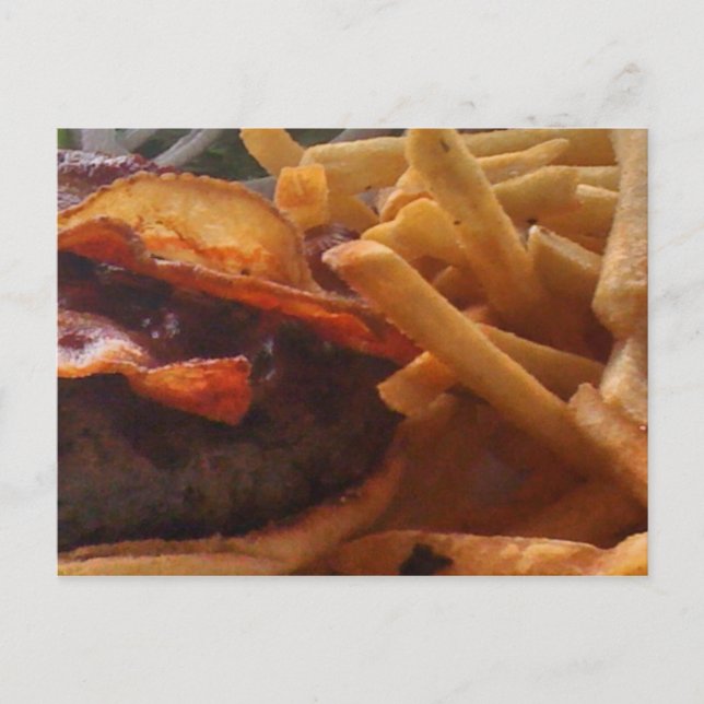 Burger Postcard (Front)