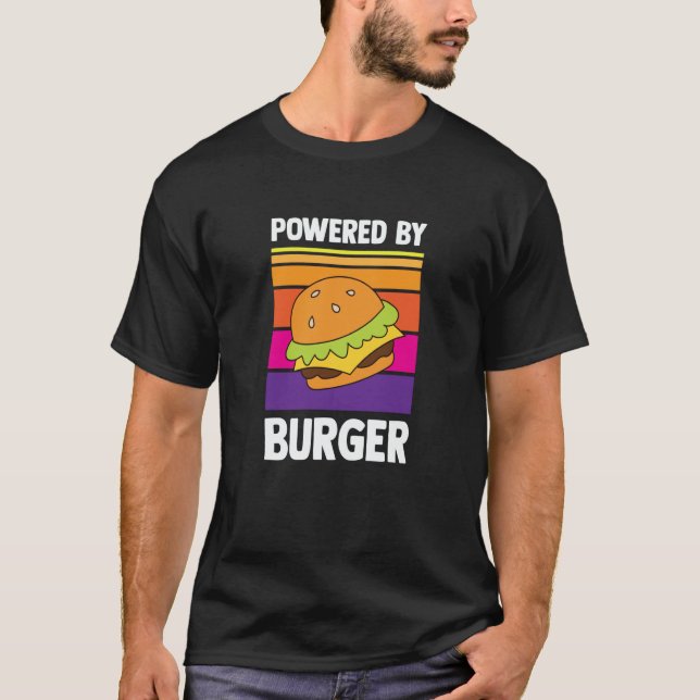 Burger Quote Hamburger Cheeseburger  1 T-Shirt (Front)