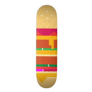 BURGER SKATEBOARD DECK