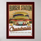 Burgers n Fries Poster | Zazzle.com