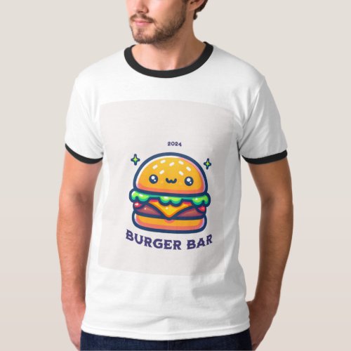 burger tshirt 