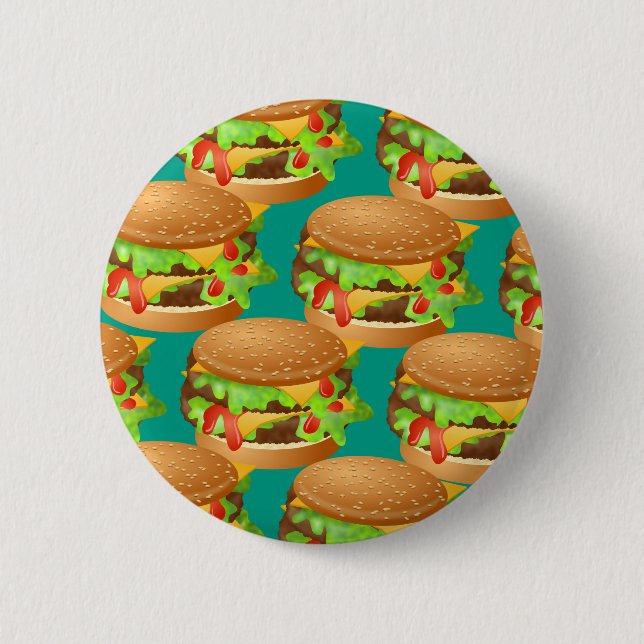 Burger Wallpaper Button (Front)