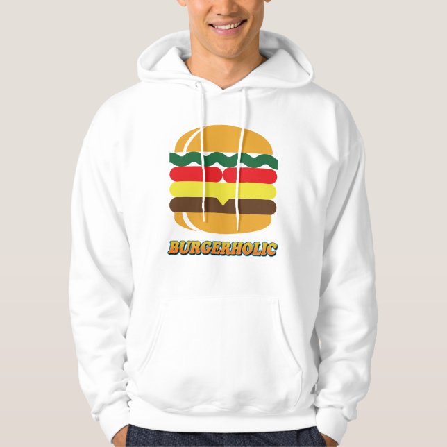 Burgerholic Hoodie (Front)