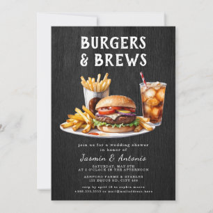 Burgers & Brews Invitation